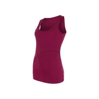 Pánské tílko SENSOR MERINO ACTIVE dámský nátělník lilla L; Růžová nátělník + DÁREK DLE VÝBĚRU!