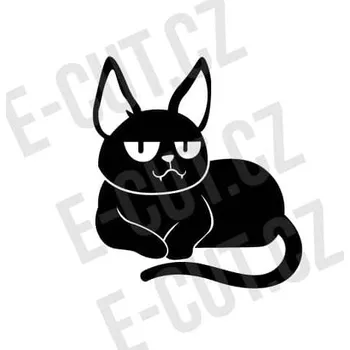Samolepicí dekorace na vozidlo Samolepka Kočka halloween - 3 , 10x12