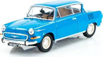 autíčko IXO MODELS Škoda 1000 MBX 1966 1:43 modrá