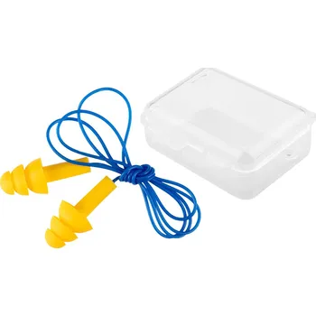 NEO TOOLS Špunty do uší na šňůře s dávkovačem