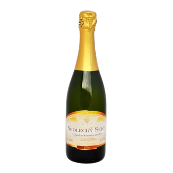 Víno Sedlecký sekt - Brut (bílé šumivé suché víno)