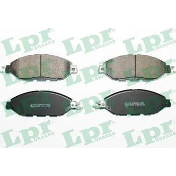 Brzdová destička Sada brzdových destiček, kotoučová brzda LPR 05P2185