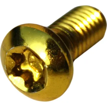 Brzda na kolo šrouby kotouče MAX1 M5 balení 12ks Barva: zlatá