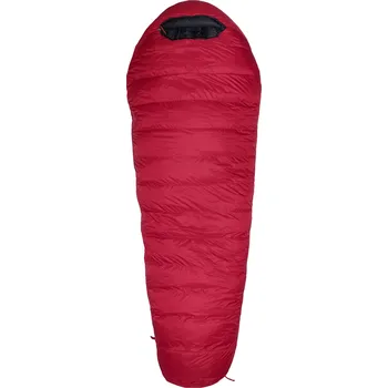 Spacák Spací pytel Warmpeace Solitaire 1000 extra feet 195cm L ribbon red/black