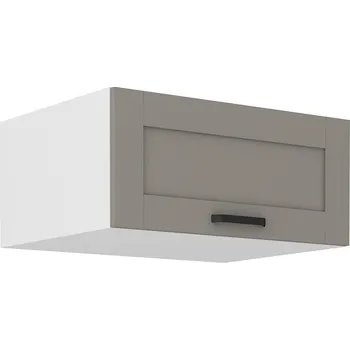 Kuchyňská linka Horní skříňka LUNA bílá/claygrey MDF 80 NAGU-36 1F