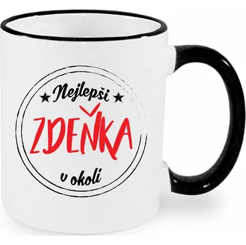 Hrnek - Nejlepší Zdeňka v okolí Barva: Černá