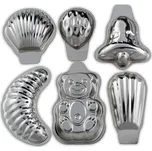 Formičky MIX mini, 30ks sada, pocín