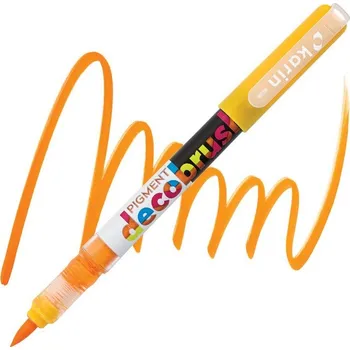 Akrylová fixa KARIN DecoBrush Pigment, Gold 109