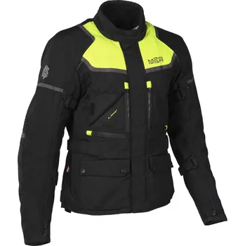 Moto bunda MBW ADVENTURE EVO JACKET YELLOW textilní 3-vrstvá PÁNSKÁ bunda na motorku