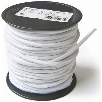 RC model Startovací guma, kulatá, 3mm, bílá