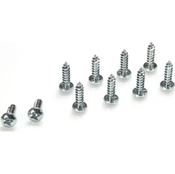 RC náhradní díl Vrut křížový půlkulatá hlava 3.5x19 zink. (10)