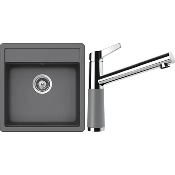 Granitový dřez Set Schock S20-6 (dřez Nemo N-100S Croma + baterie SC-510 Croma)