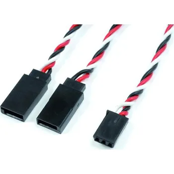 RC vybavení Kabel Y Futaba silikon300mm