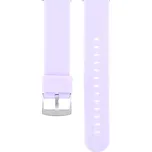 MPM Unisex gumový silikovný řemínek na hodinky RJ.15347 (18 mm) - fialový
