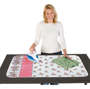 Žehlicí prkno Maximex Podložka na žehlení, EASY GLIDER FLOWERAGE, 100 x 65 cm růžová