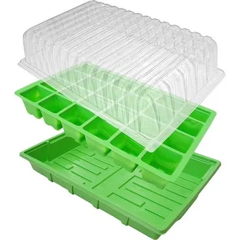 Minipařeniště Chomik Minipařeniště 38 x 24 x 12 cm + sadbovač 24 ks