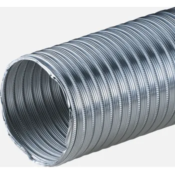 Ventilace Den Braven Potrubí AL-flexi, hliník Varianta: Potrubí AL-flexi, Ø100 mm x 1 m, hliník, materiál: hliník