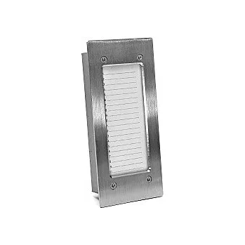 Domovní zvonek LASKOMEX NP- 2512 Modul pro jmenovky nerez INOX (V. pro CP-2513) 43006030