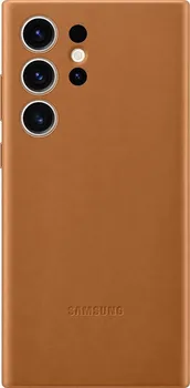 Pouzdro na mobilní telefon Samsung Leather Case pro Samsung Galaxy S23 Ultra