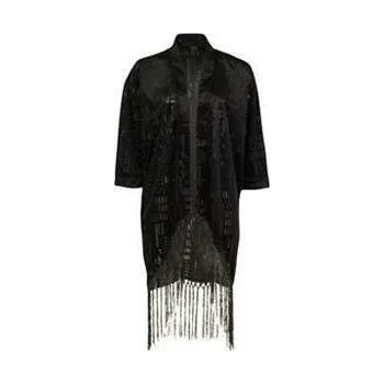 Chlapecký svetr Rock and rags - Devore Womens Kimono – Black - L