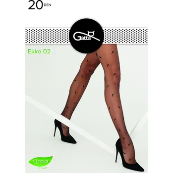 Dámské punčochy Gatta Ekko 02 20 DEN barva:nero 3-M