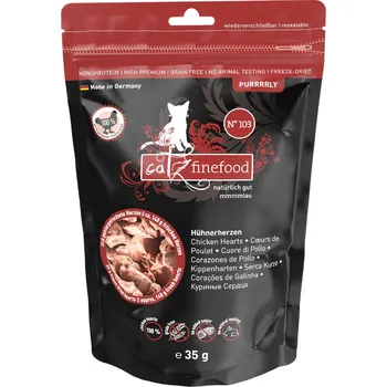 Krmivo pro kočku 3x35g catz finefood Purrrrly kuřecí srdce