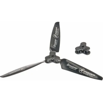 RC náhradní díl RADIUS Prop 25x12cm/10x5 třílistá sklopná vrtule, 1ks.