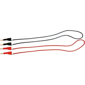 RC vybavení Nabíjecí kabel s 4mm ochrannými zástrčkami 1 m