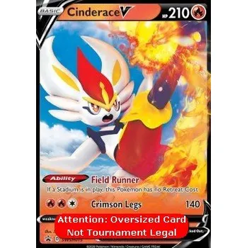 Karetní hra Cinderace V SWSH 015 - Promo OVERSIZE