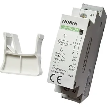 Stykač Noark 102400 Ex9CH20 20 240V 50/60Hz Instalační relé, 20 A, ovl. 240 V, 2 NO kontakty (Ex9CH20 20 240V 50/60Hz)