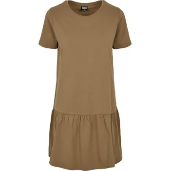 Dámské šaty Ladies Valance Tee Dress - khaki XS
