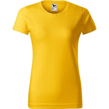 Dámské tričko Basic tričko dámské žlutá XS