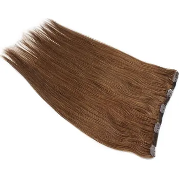 Příčesek Clip pás 40cm rovný - středně hnědá