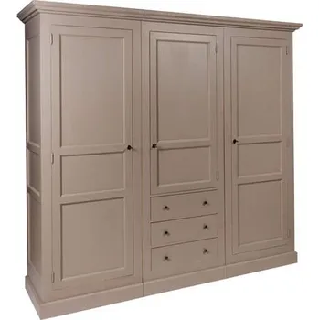 Šatní skříň Trojdílná šatní skříň D520G - D631M-D520D Patina povrchu: Bez patiny, Barva povrchu nábytku: Midnight Blue