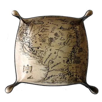 Příslušenství k deskovým hrám All Rolled Up Dice Tray - Mapa Středozemě