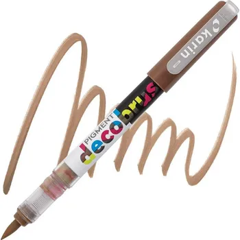 Akrylová fixa KARIN DecoBrush Pigment, Cinnamon 730