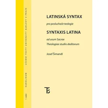 Kniha Latinská syntax pro posluchače teologie - Josef Šimandl (E-Kniha)