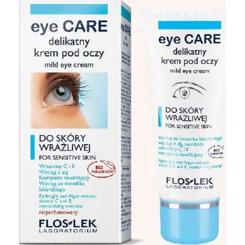 Masážní přístroj FLOSLEK Oční péče Jemný oční krém se světlíkem a vitamínem C 30 ml