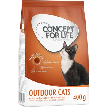Krmivo pro kočku 400g Concept for Life Outdoor Cats – vylepšená receptura