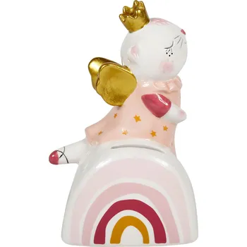 Pokladnička Ostaria Dětská keramická pokladnička Lila