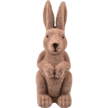 Velikonoční dekorace Dekorační zajíc hnědý 18 cm (135725 015 WIPK-3-01539-21 zajíc hnědý)