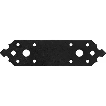 Tesařské kování Spojka plochá černá 160 x 40 x 2,5mm SDLP 6 (444731)