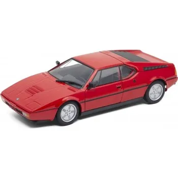 autíčko Model auta Welly BMW M1 (červená) 1:24