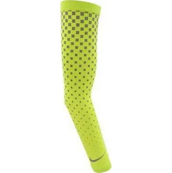 Pánské ponožky Nike - 360 Arm Sleeves – Volt/Silver - L-XL