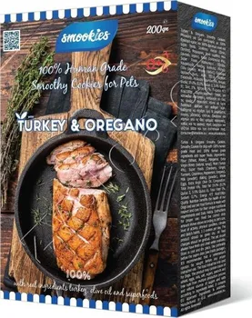 Pamlsek pro psa Smookies Premium Turkey krůtí sušenky 200 g