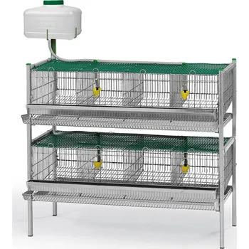 BRAVSON GROUP s.r.o. Klec pro křepelky GAUN 32210 dvoupatrová