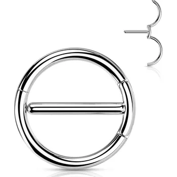 Piercing Piercing kruh do bradavky, 1,6 x 12 mm