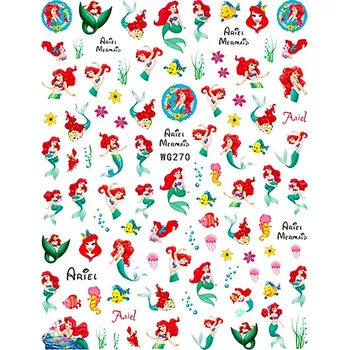 BIO NAILS BIO-nails nálepka dětská WG270 Princezny