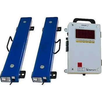 Průmyslová váha Váha ližinová FORMATIC7D s diplejem 2 x 80 cm - do 2 000 kg