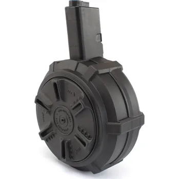 G&G Bubnový zásobník pro ARP 9, 1500 ran, točný - černý